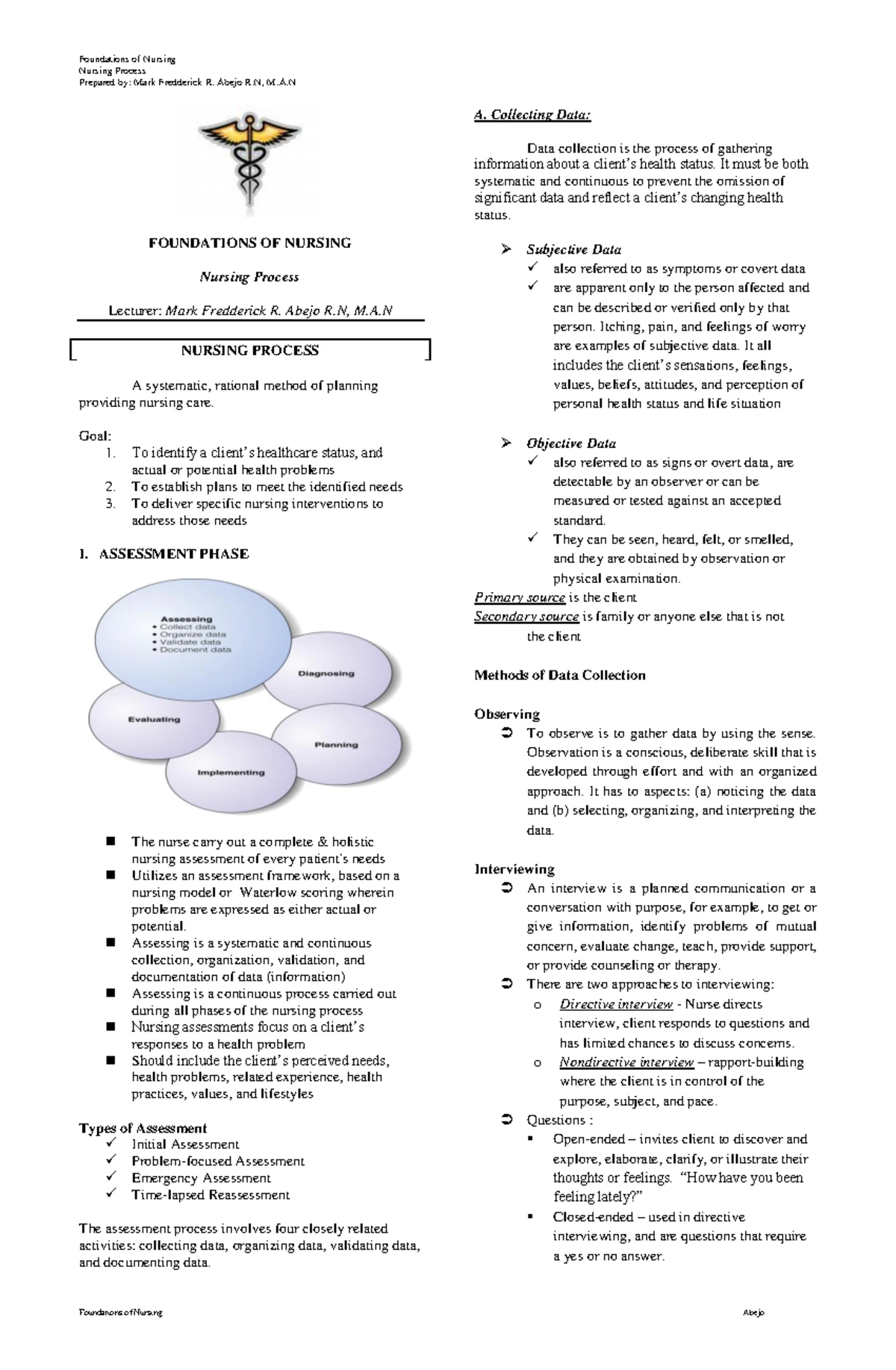 NCM 109 SDL 2 - Study Guide and Key Concepts - Studocu