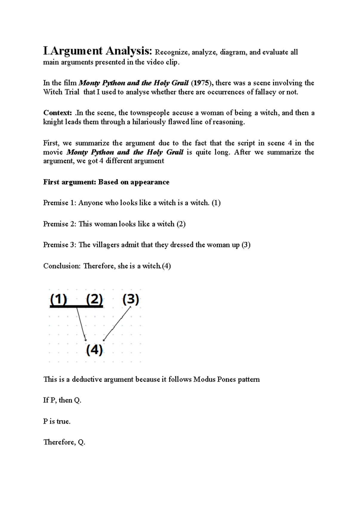 Critical Thinking (CT101): Argument Analysis & Fallacy Identification ...