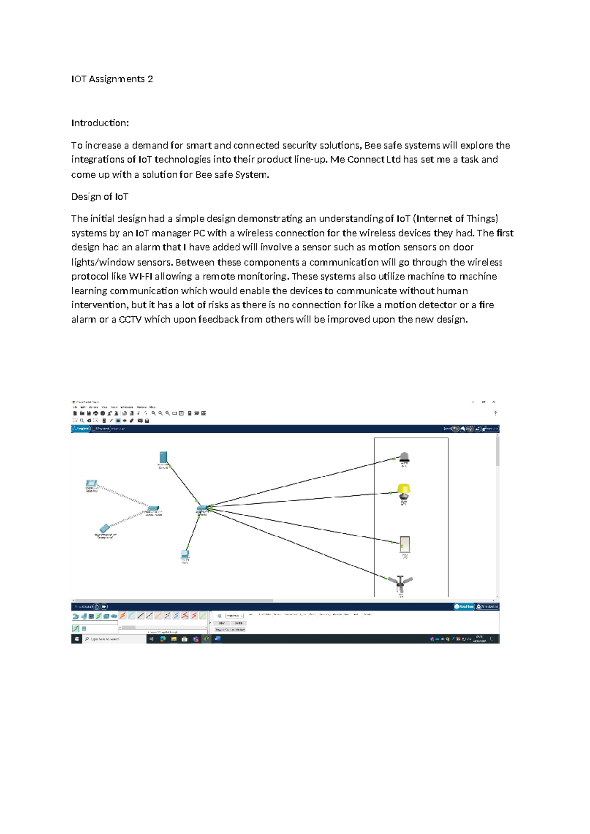 IOT Assignments 2 copy - Real one - IOT Assignments 2 Introduction: To ...