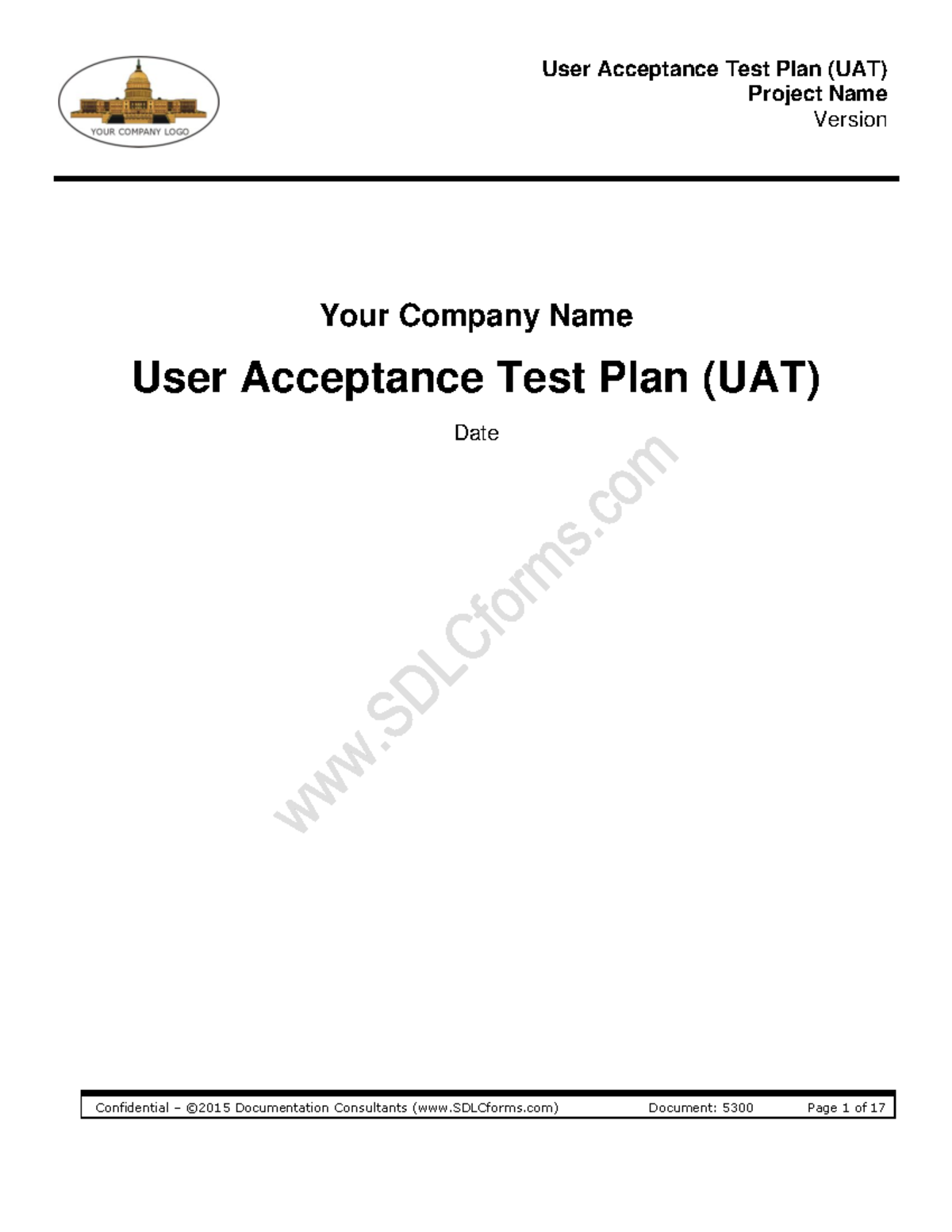 User Acceptance Test Plan (UAT) for Project Name Version - Studocu