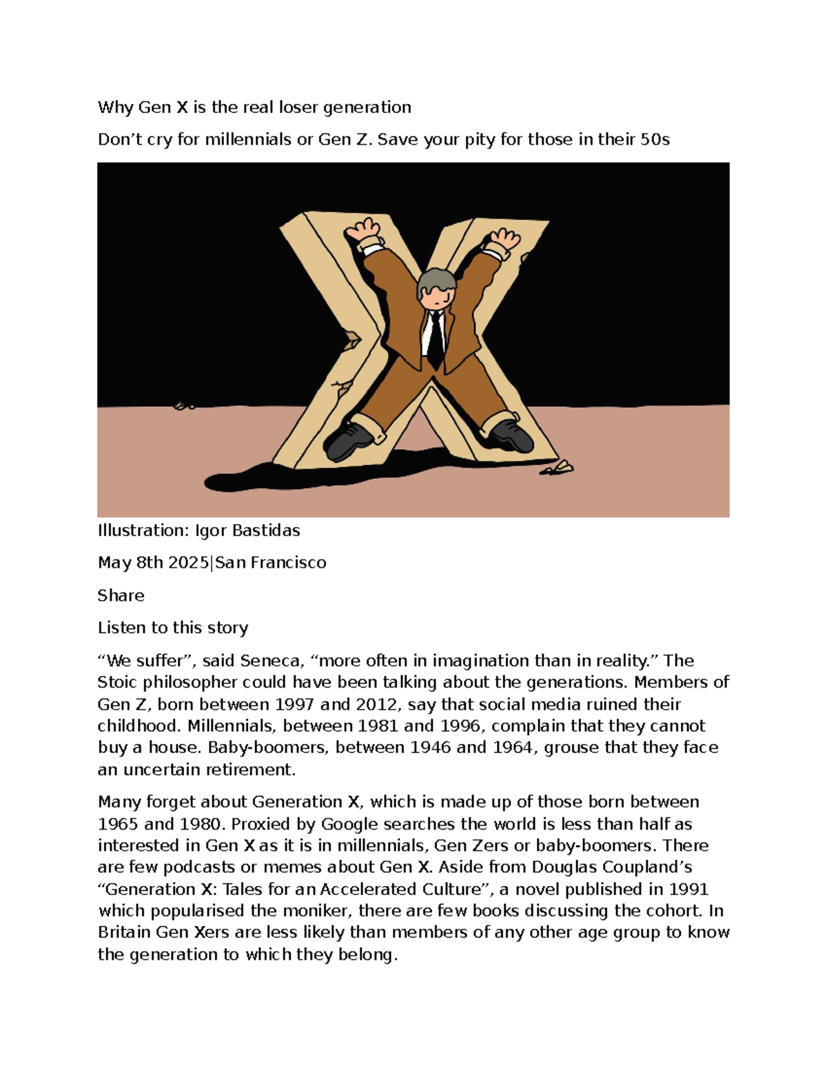 Understanding the Plight of Gen X: The Overlooked Loser Generation ...