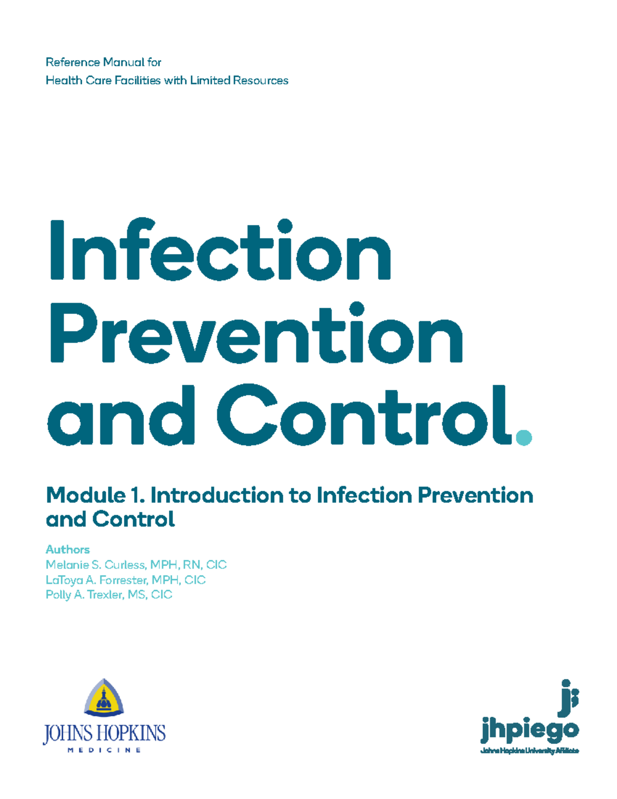 IPC M1: Introduction to Infection Prevention and Control - Studocu