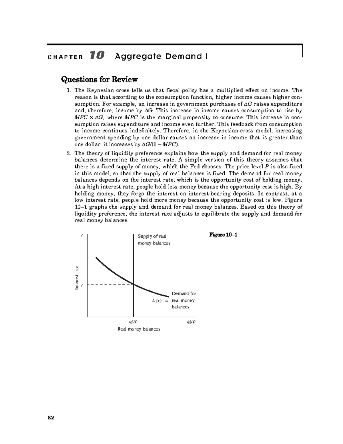 ECON2450 CH10 Aggregate Demand I Review Questions & Answers - Studocu