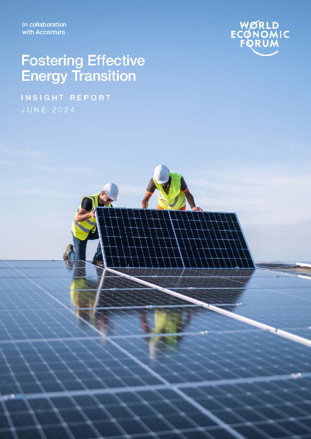 WEF 2024 Insight Report: Fostering Effective Energy Transition - Studocu