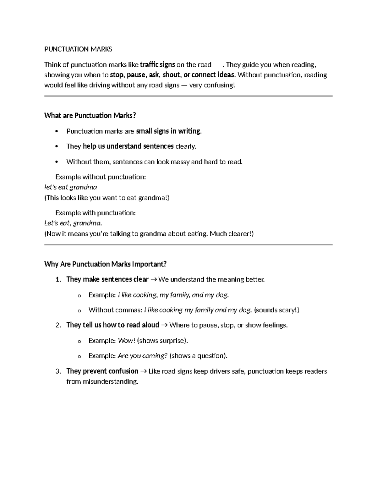 English Punctuation: A Comprehensive Guide to Marks and Usage - Studocu