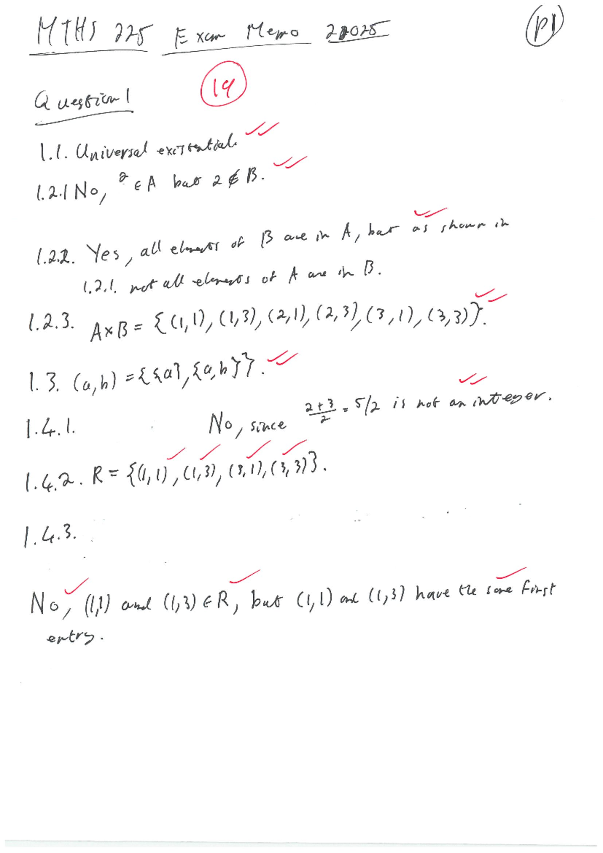 MTHS 225 E Final Exam Memo - Key Concepts and Solutions - Studocu