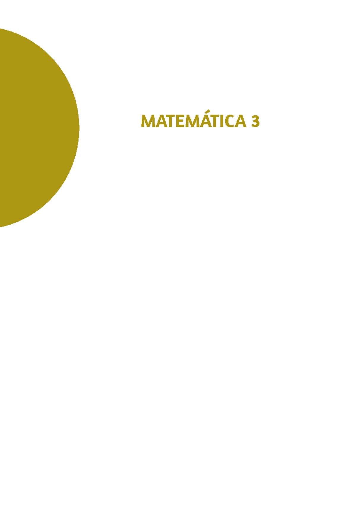 Matematica 3 - Conceptos y Ejercicios por Laura Covelo - Document Preview