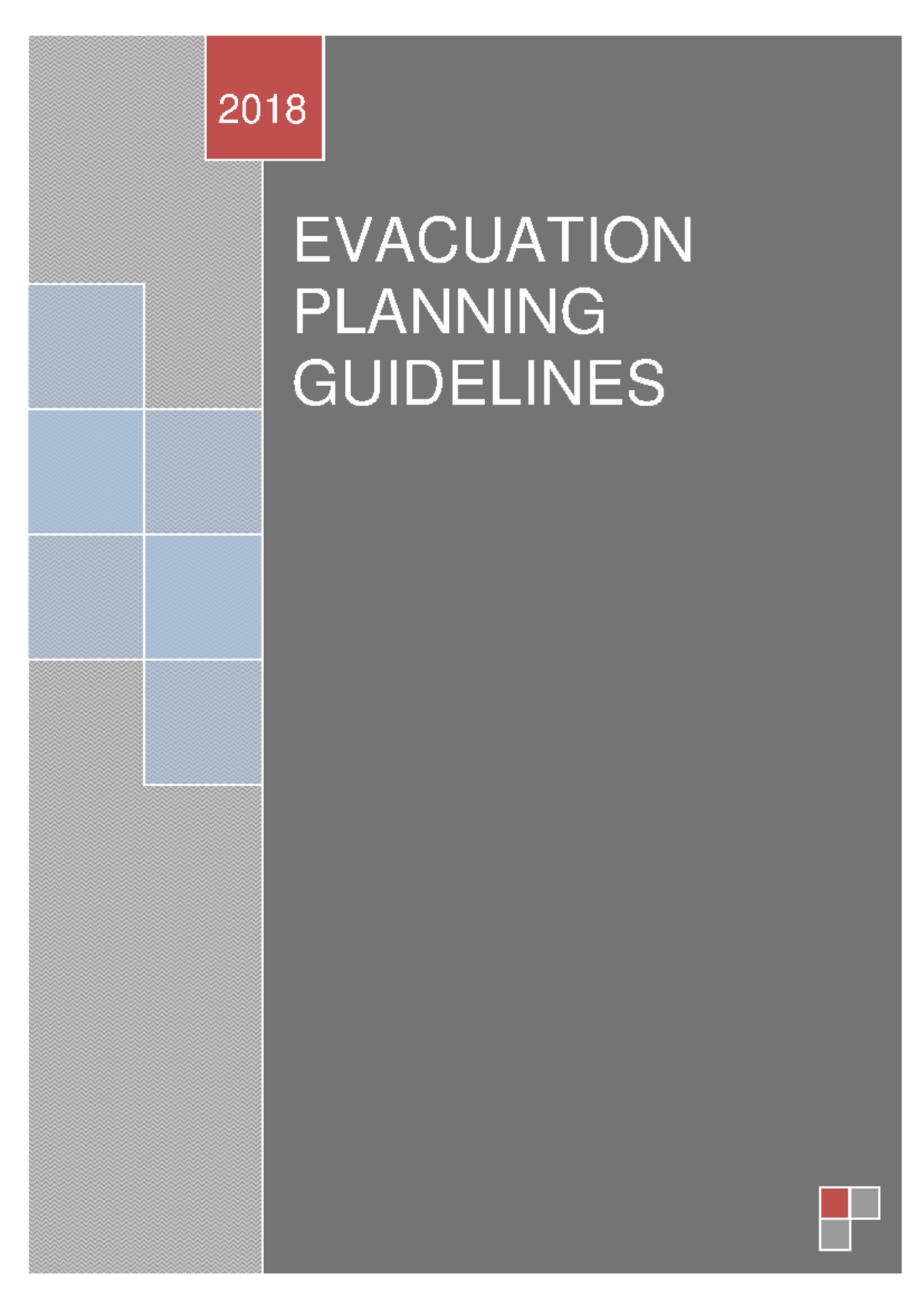 SCDF - Updated Evacuation Planning Guidelines (2018 Edition) - Studocu