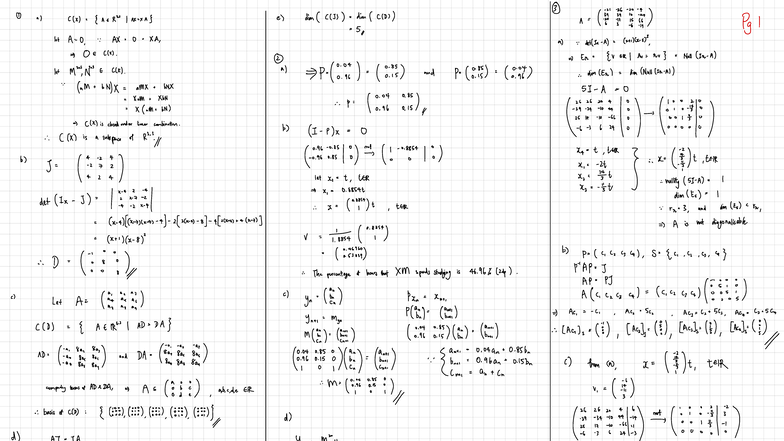 HW3-1 - Homework 3 assignment solutions - 4 ① a) C(X) = GA + R3/AX = x ...