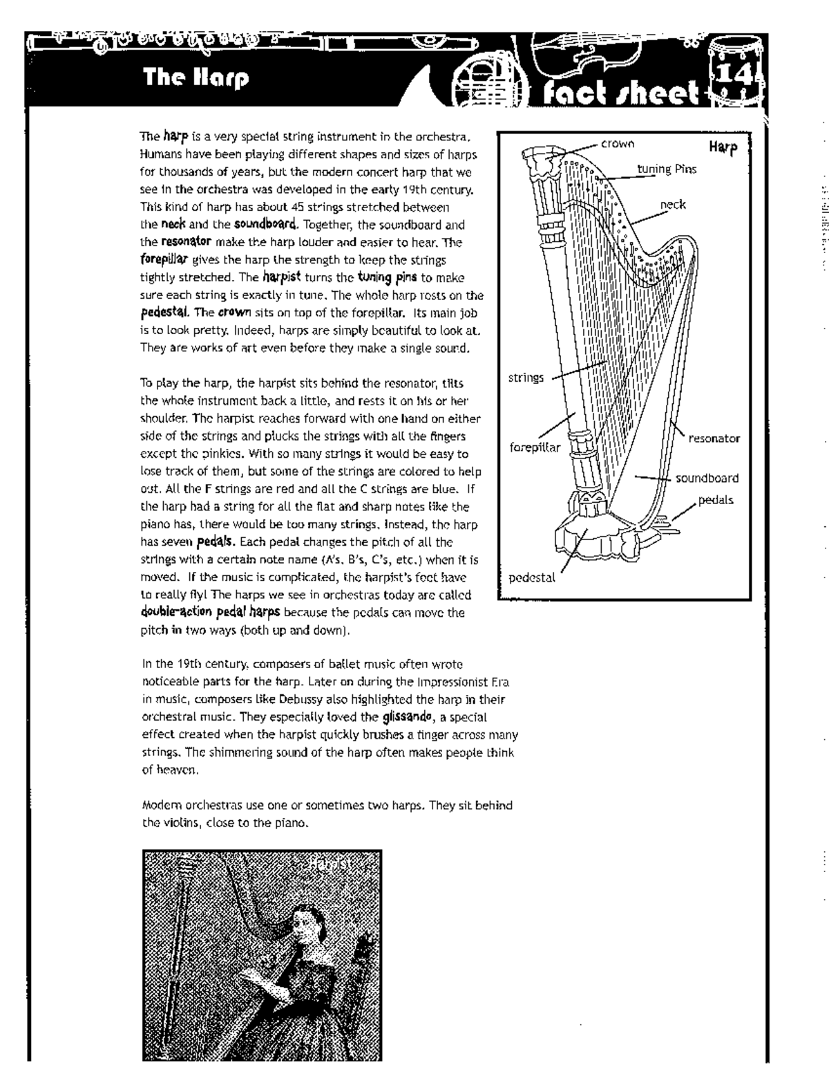 HARP 101: Understanding the Beauty and Mechanics of the Harp - Studocu