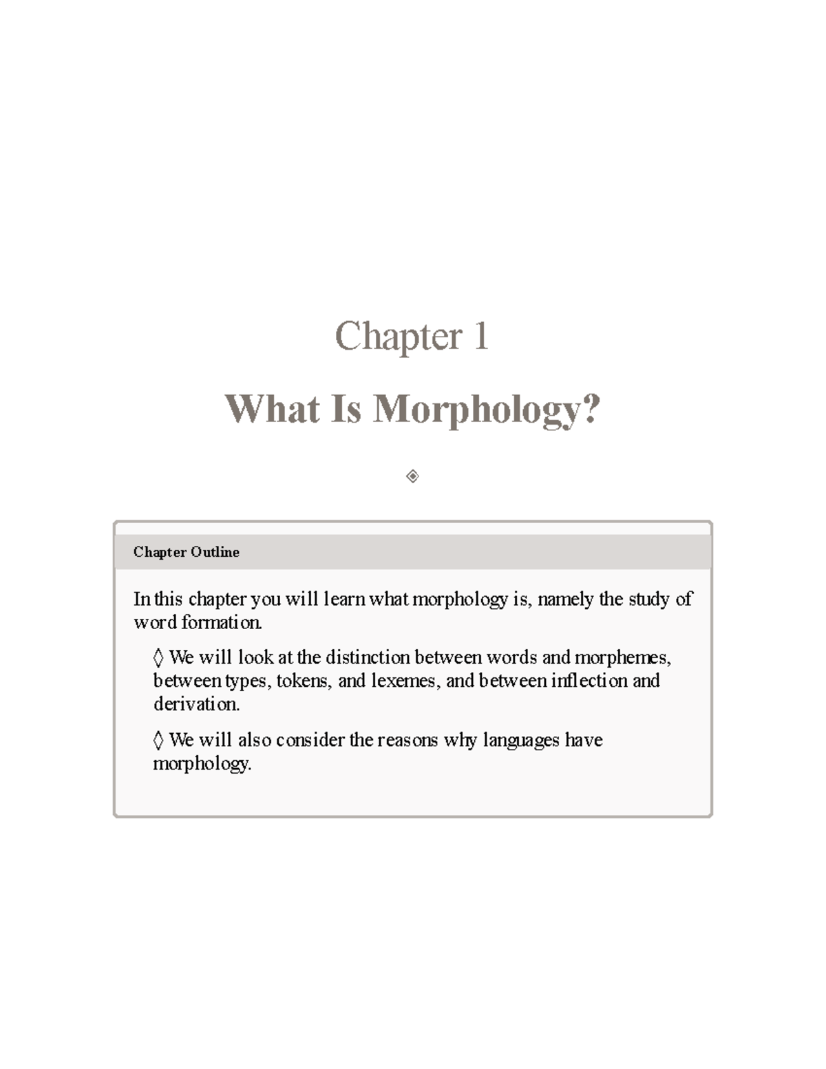 EMP-CT1: Chapter 1 - Understanding Morphology and Word Formation - Studocu