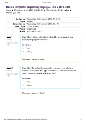 [Solved] TrueFalse Java is a declarative programming language based ...