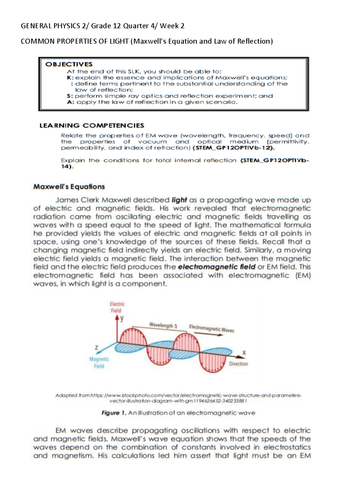 General Physics 2 Lesson 2 - General Biology - GENERAL PHYSICS 2/ Grade ...