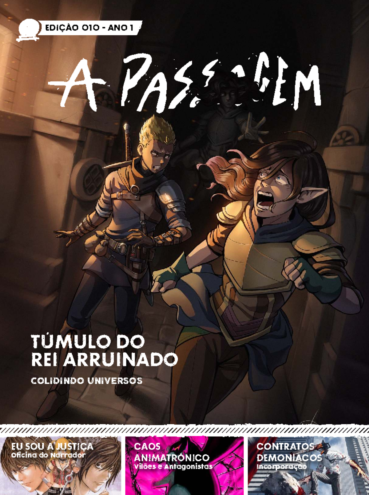 A Passagem Edição 010: Explorando o Mundo de Death Note e RPG - Document Preview