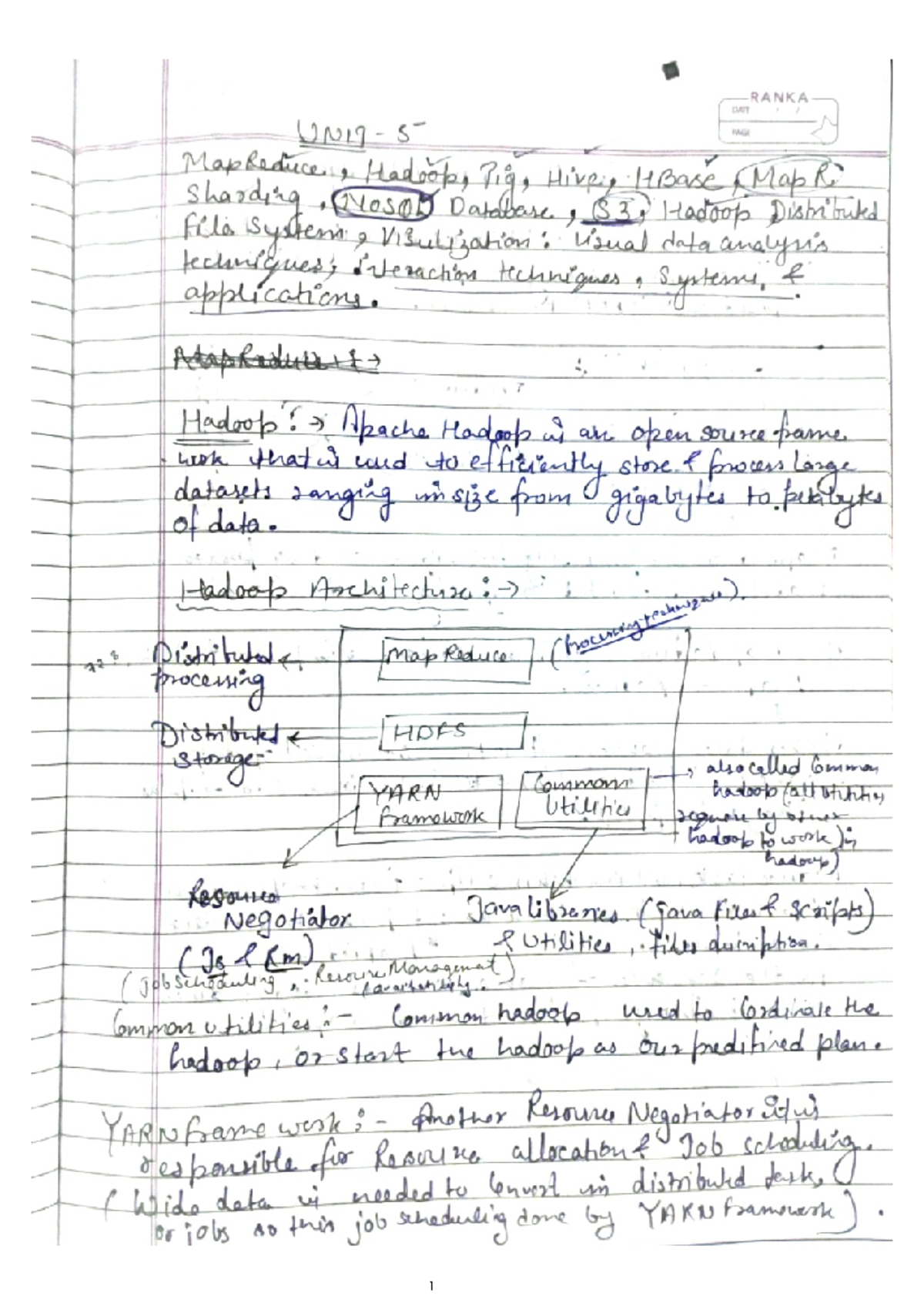 Data Analytics: Unit 5 Study Guide and Key Concepts - Studocu