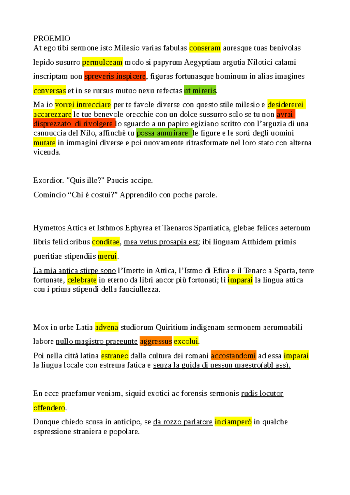 Proemio Latino: Introduzione e Riflessioni sul Linguaggio e la Cultura ...