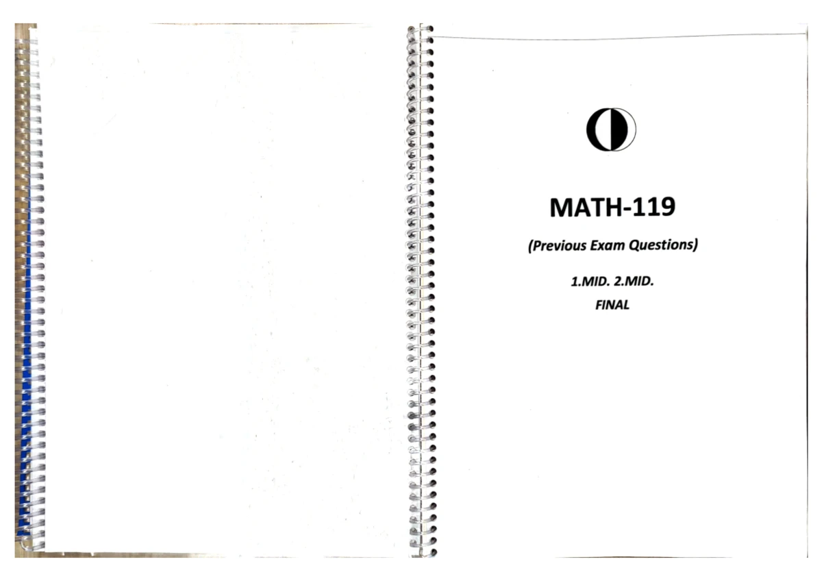 Math 119 Midterm 2 - Asymptotes and Integrals Analysis - Studocu