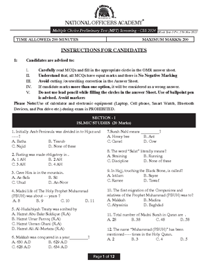 CCE Engineering Cadre Civil Irrigation SPSC Past Papers 2015 - SINDH ...