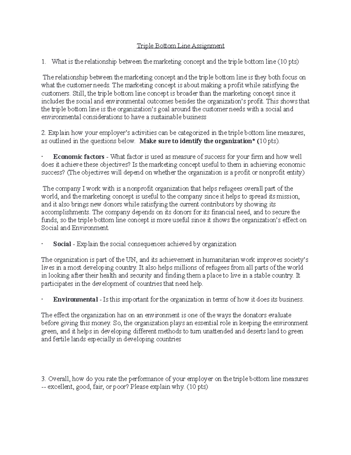 Hanratty Company - Marketing Assignment - Joe is a lumber wholesaler ...