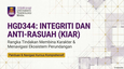 Kursus Integriti dan Anti-Rasuah - HGD344 - UiTM - Studocu