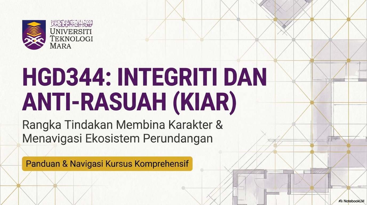 SA-KIAR: MODUL 3 - Rasuah: Jenayah Serius dan Impaknya - Studocu