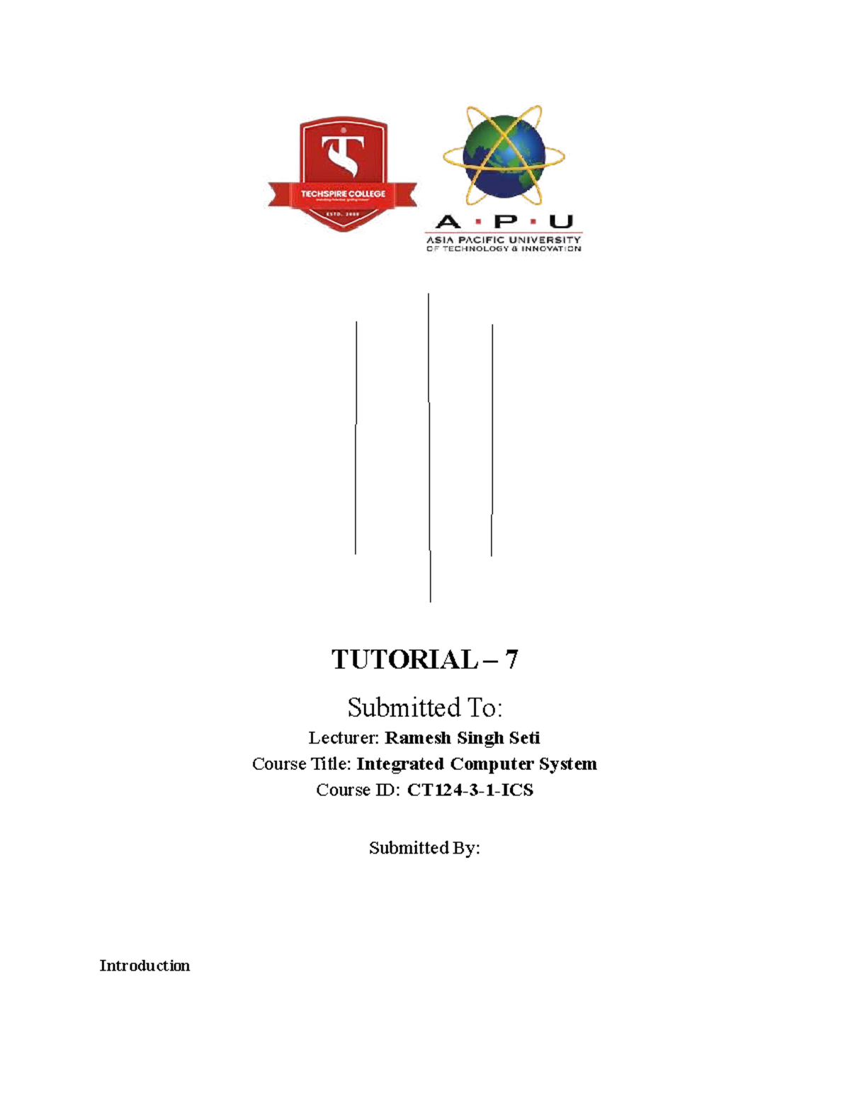 Tutorial 7: Addressing Modes in Assembly Language (ICS 101) - Studocu