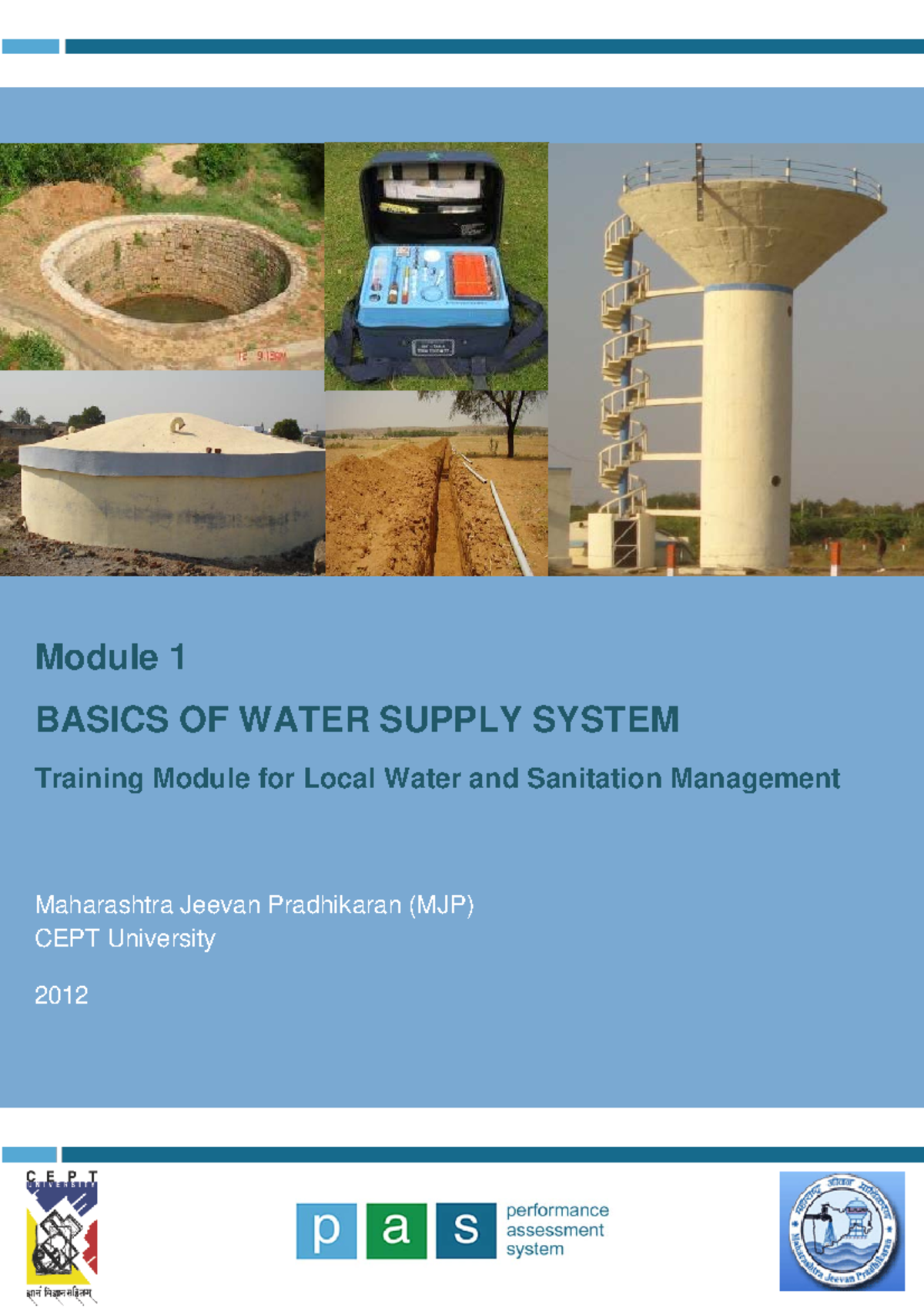 **Module 1: Fundamentals of Water Supply Systems - Training on Local ...