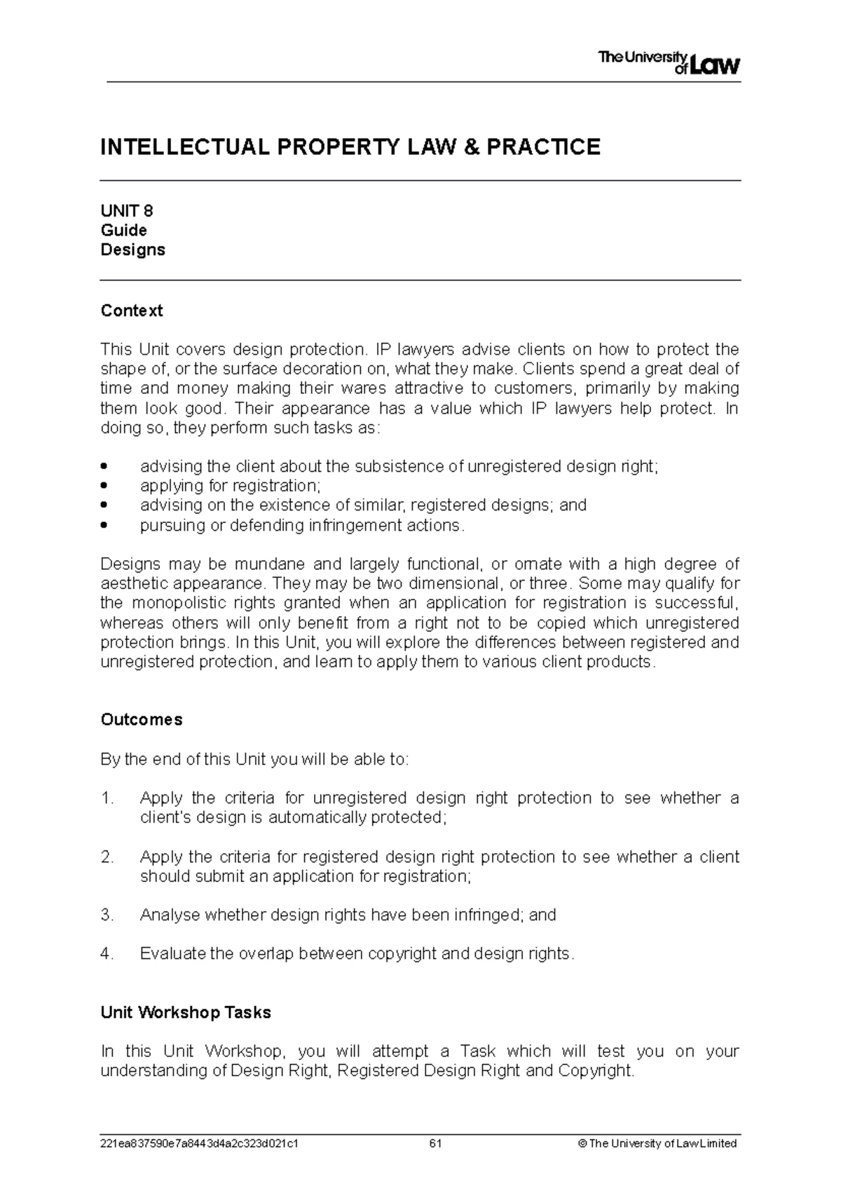 2324 picn ws01 ce01 guide - PERSONAL INJURY AND CLINICAL NEGLIGENCE LAW ...