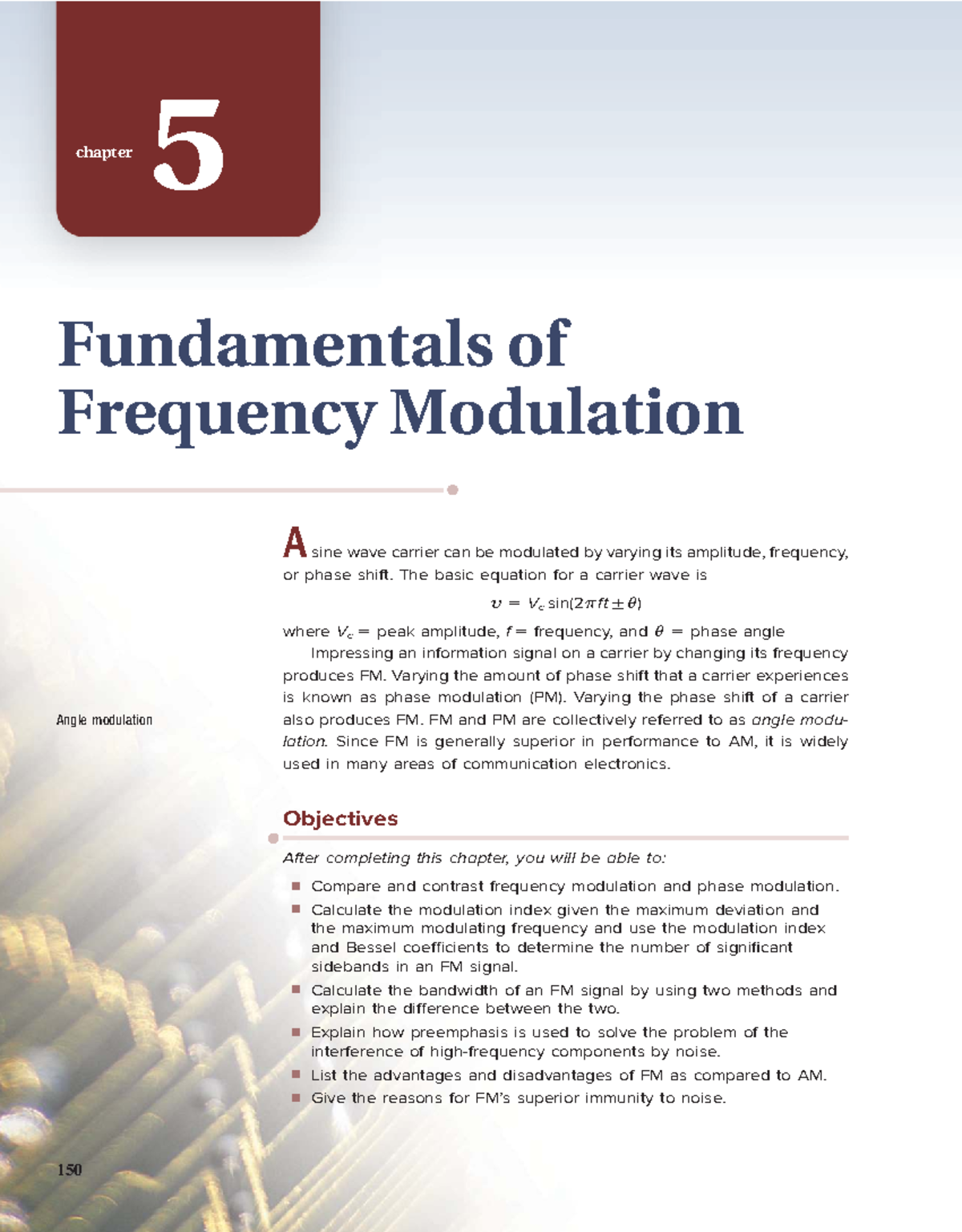 PCS - Module 3 - Fundamentals of Frequency Modulation Notes - Studocu