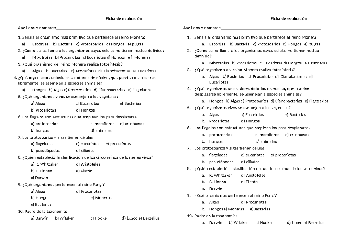 Qué animales pertenecen al reino monera (99) foto