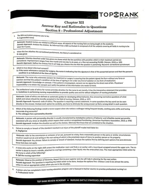 TOP RANK REVIEW ACADEMY NLOA-PALMR Chapter II Nursing Practice ...