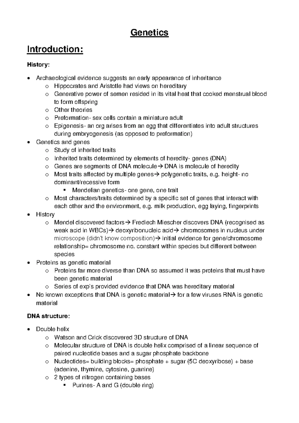 Genetics Practical Class 2 3 (combined) - Practical Class 2/ Activity ...
