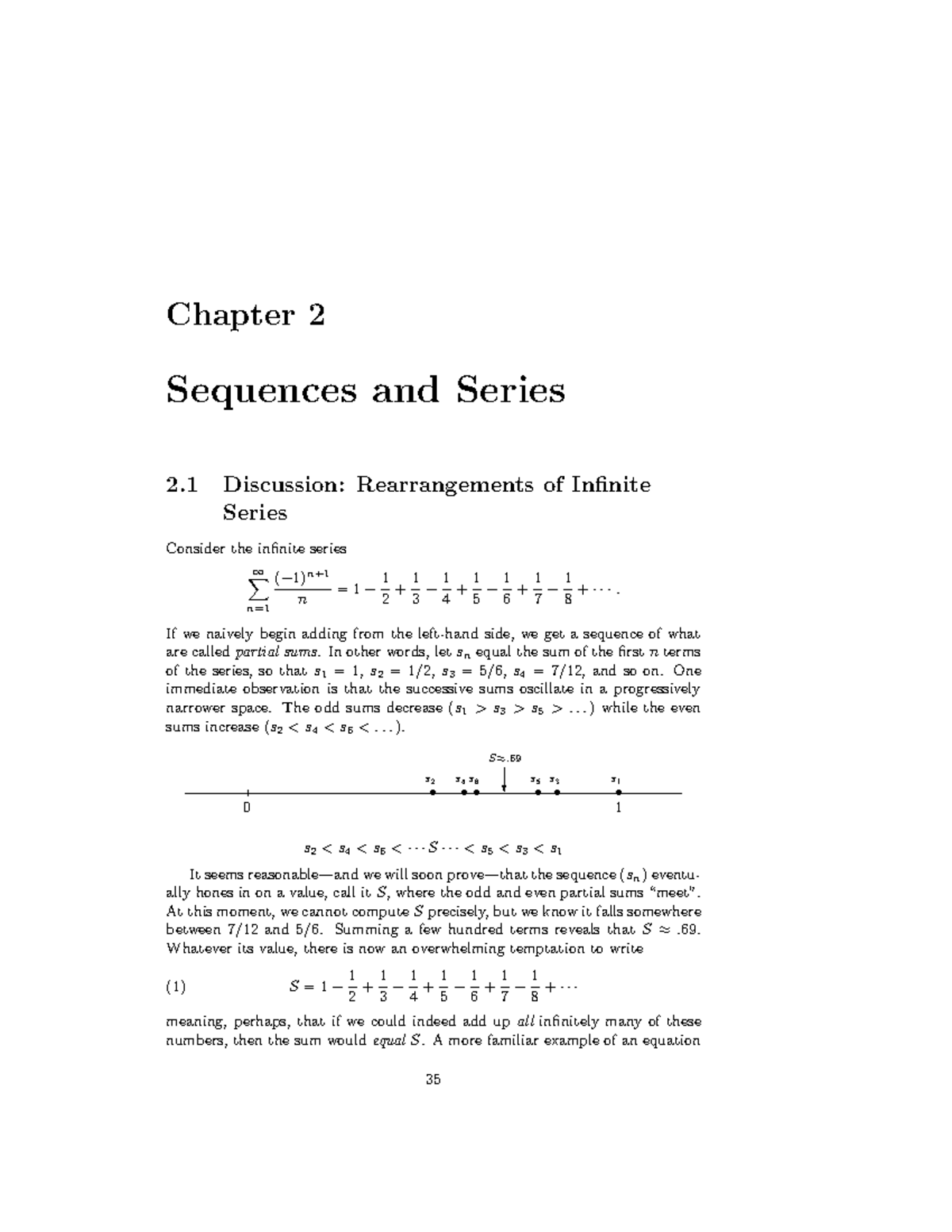 Math 242 chapter 2 main concept and exercise - Chapter 2 Sequences and ...
