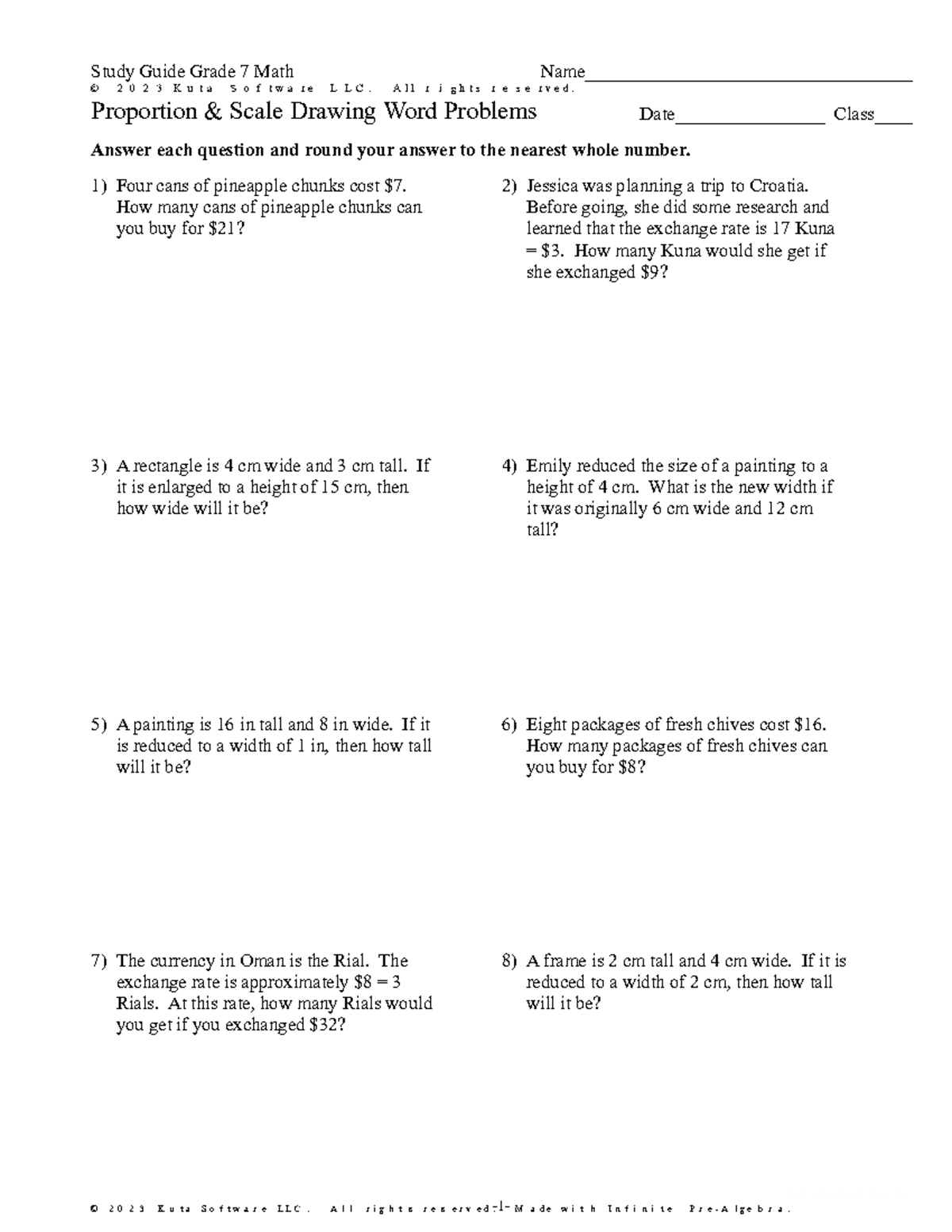 Area and perimeter worksheets (rectangles and squares), image size:1200x1553