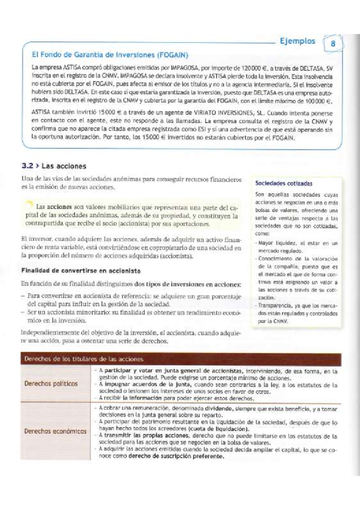 Ejemplos de Inversiones y Garantías en el Mercado de Valores (FOGAIN ...