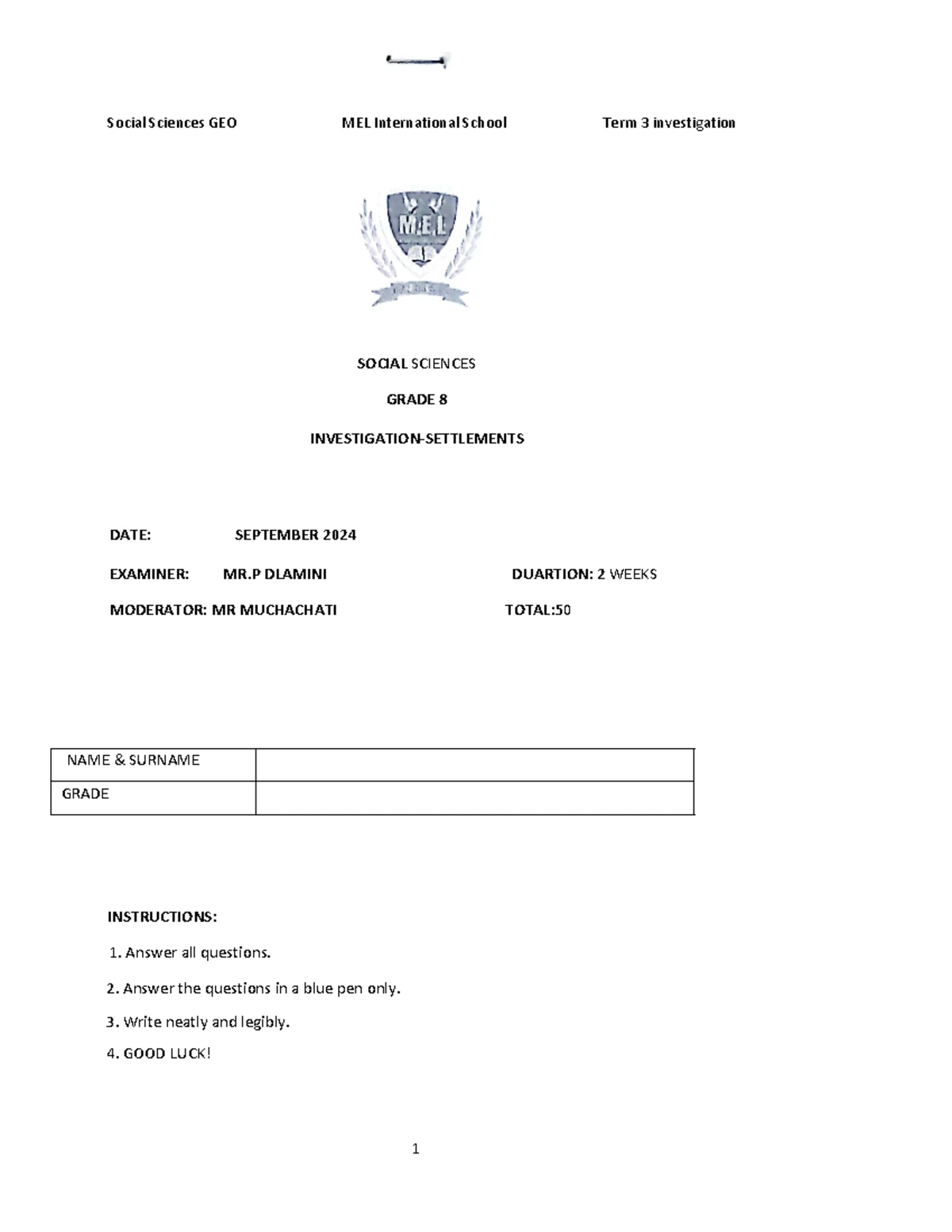 Recommendations for Sustainable Development in Germiston GEO 240812 ...