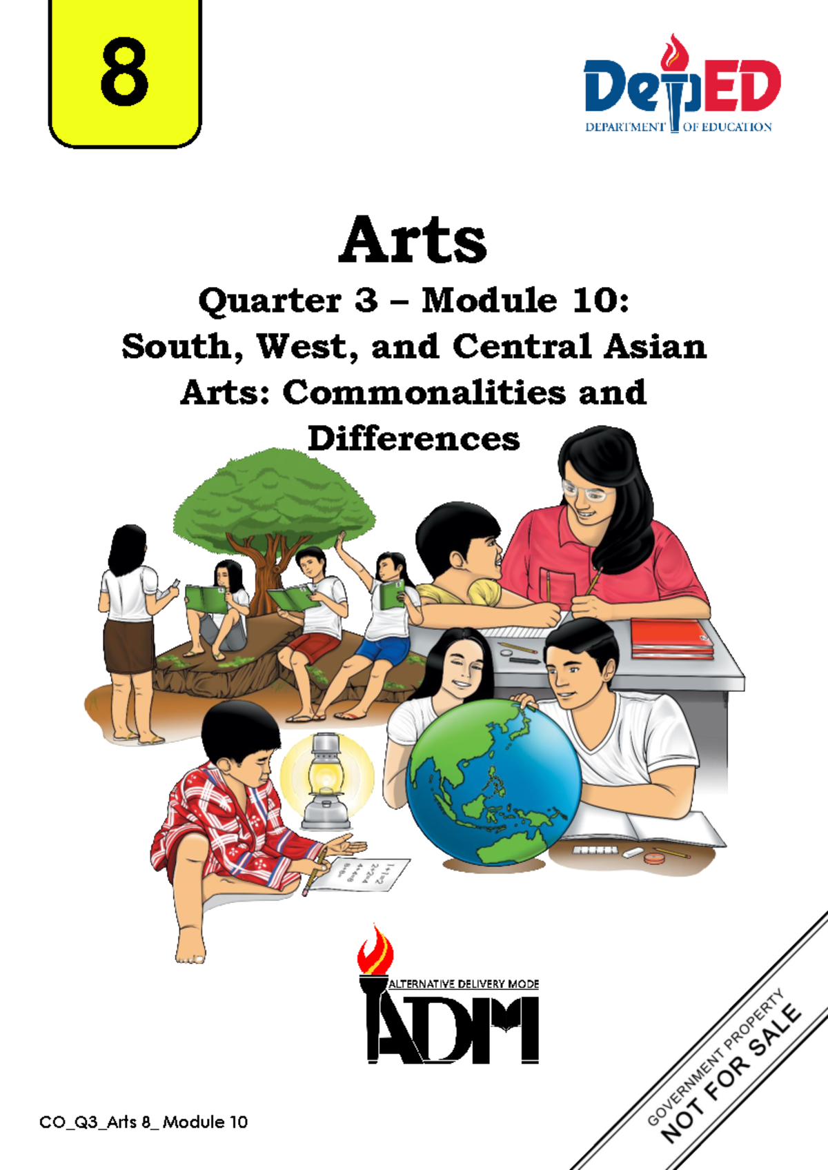 ARTS8 Q3 Module 10: Commonalities & Differences in Asian Arts - Studocu