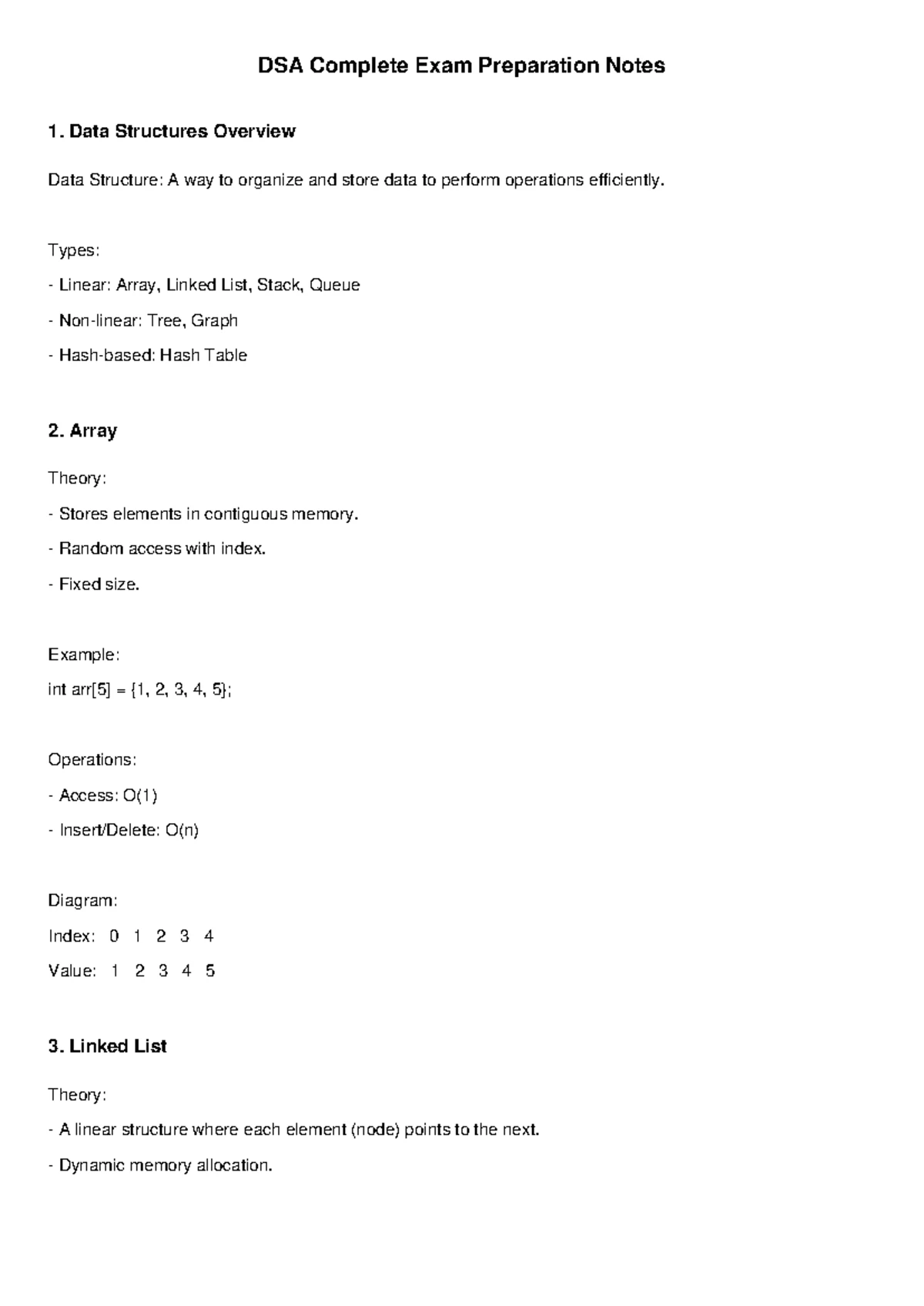 DSA Assignment 1: Understanding Data Structures and Pointers - Studocu