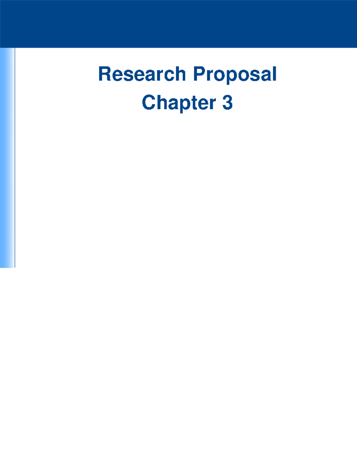 Research Proposal: Chapter 3 - What is Research? - Studocu