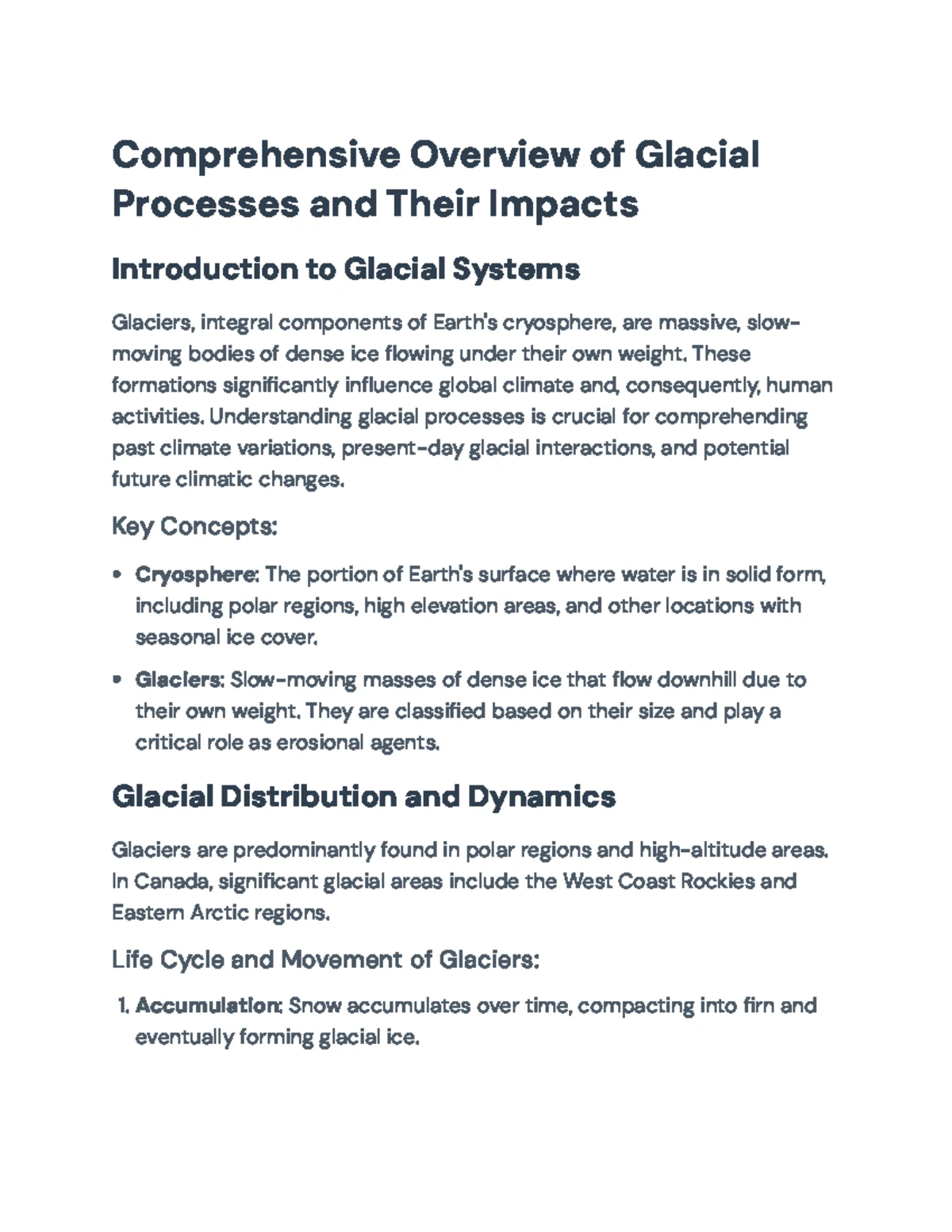 GEOG 1F91 Principles of Physical Geography Course Outline 2023-2024 ...