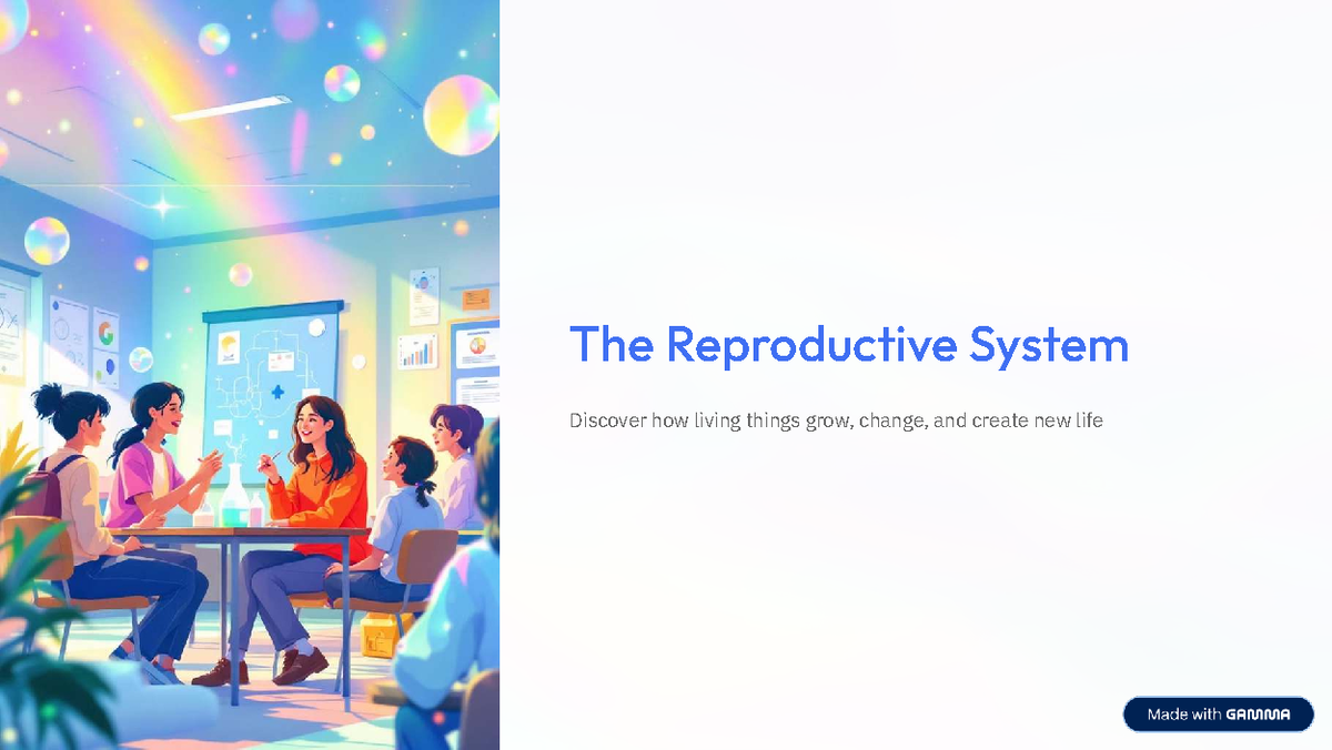 LIFE SCIENCE: Understanding the Reproductive System and Puberty - Studocu