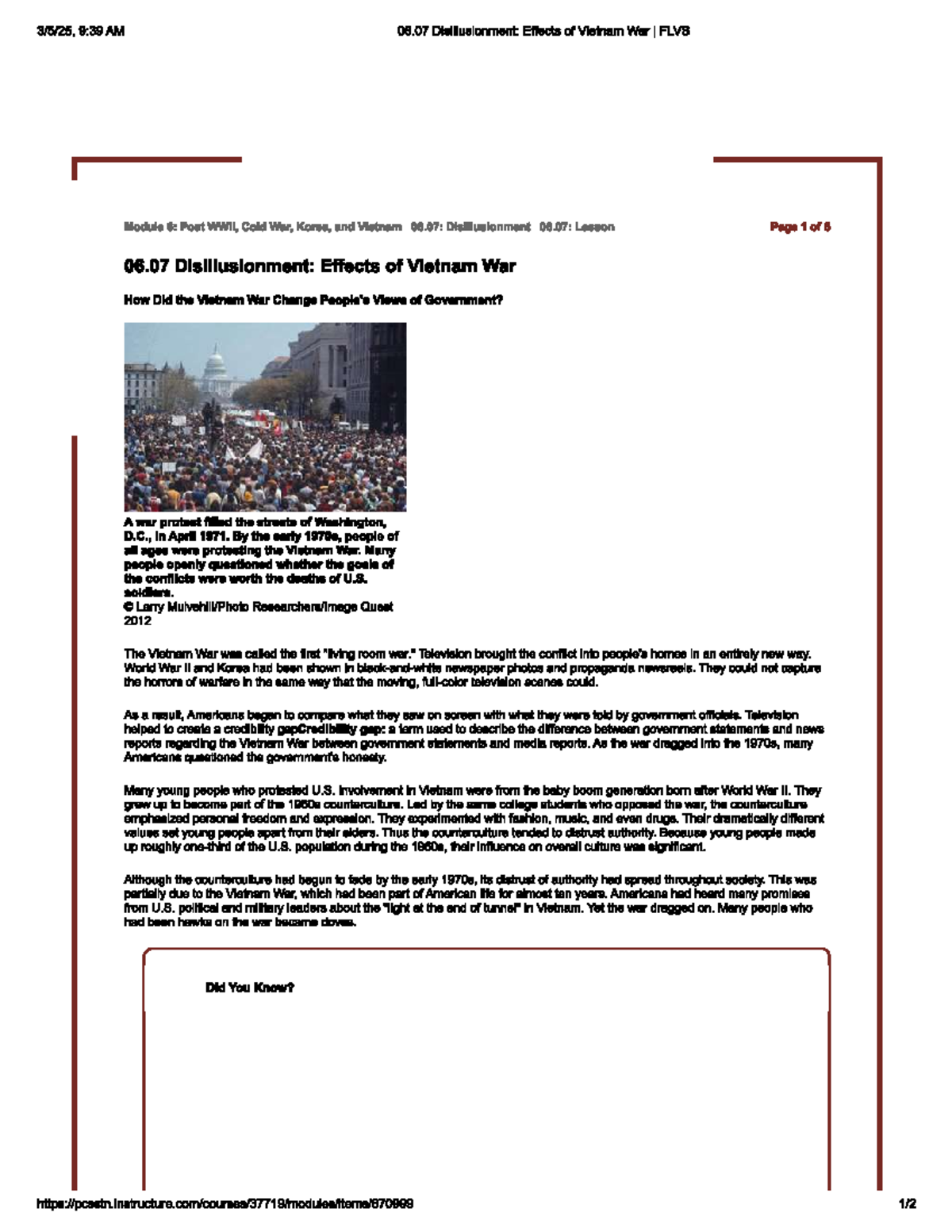 Disillusionment: Analysis and Reflections on Its Impact - 9:39 AM 06 ...