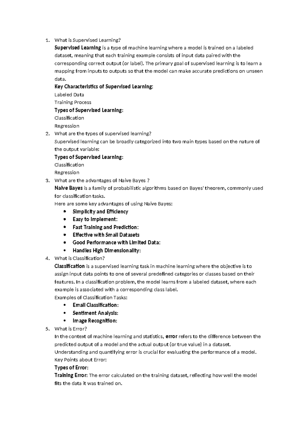 Machine Learning Insights: Unit 4.2 - Supervised Learning Techniques ...