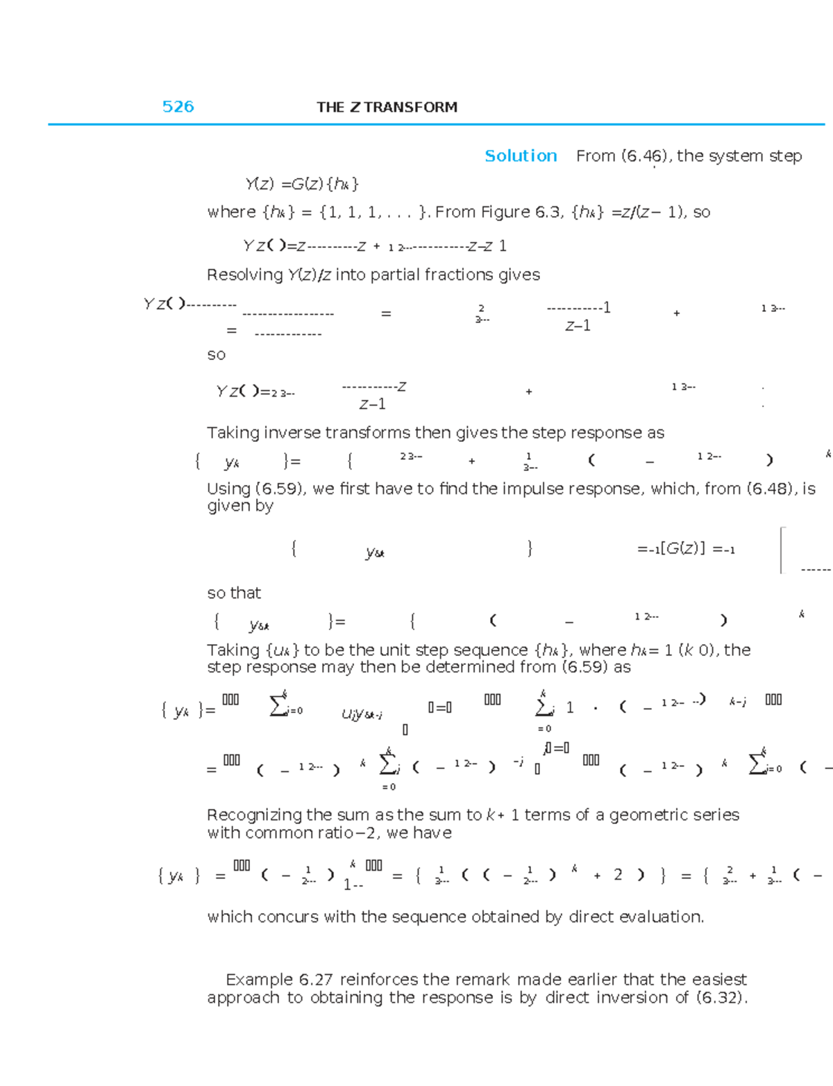 Advanced Modern Engineering Mathematics 550: Z Transform Techniques ...