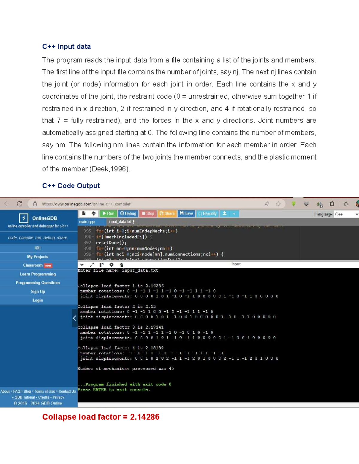 Study Notes for Standard Practice: Input Data Analysis - Studocu