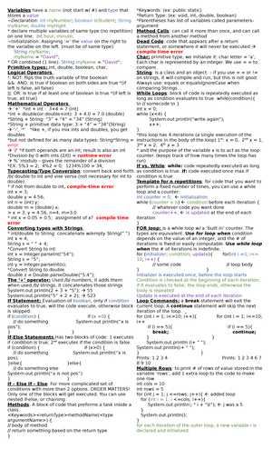 Comp notes - Comp 202 - let r = ref 0, r := 3, !r type ’a tree ...