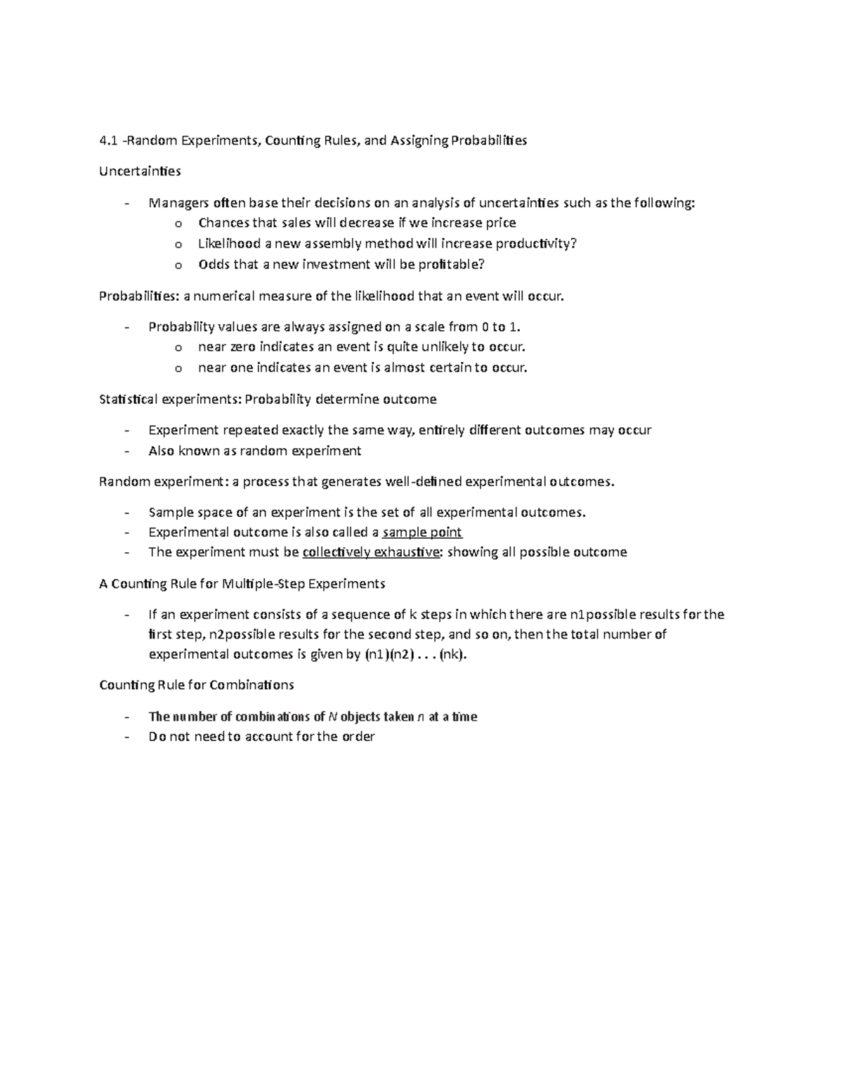 Week 4 - Chapter 4 - Introduction to Probability - Operating System ...