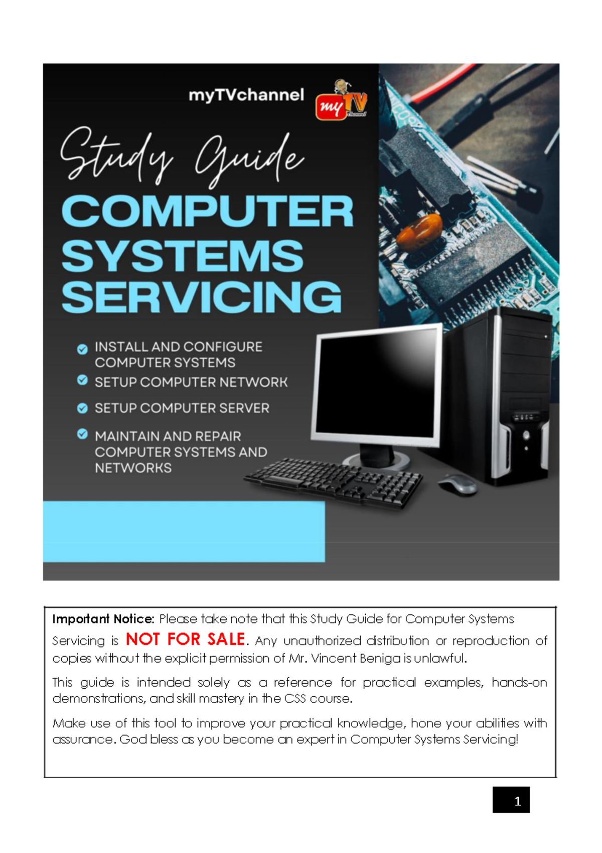 CSS Study Guide: Comprehensive Review for Computer Systems Servicing ...