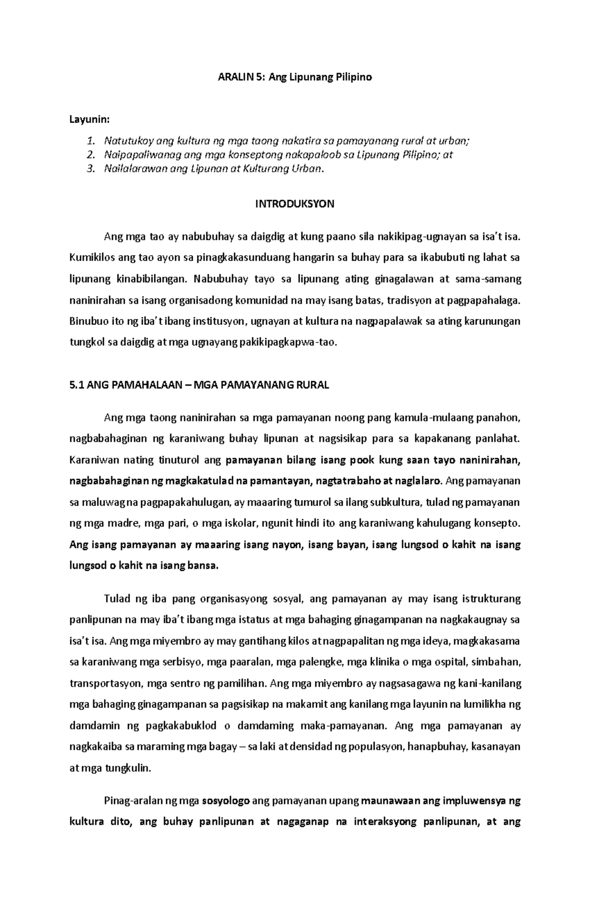 Aralin 4: Wika at Komunikasyon sa Konteksto ng Sosyolek at Dayalekto ...