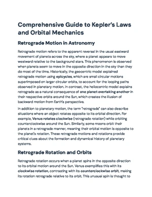 Orbital Mechanics - Study Notes & Assignments - Studocu
